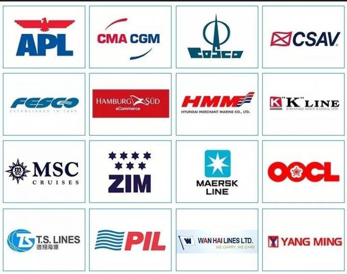 Océan rapide de mer de Zim Forwarding DDP d'agent de commissionnaires de transport du principal 10 embarquant la Chine aux Etats-Unis Malaisie Singapour Inde