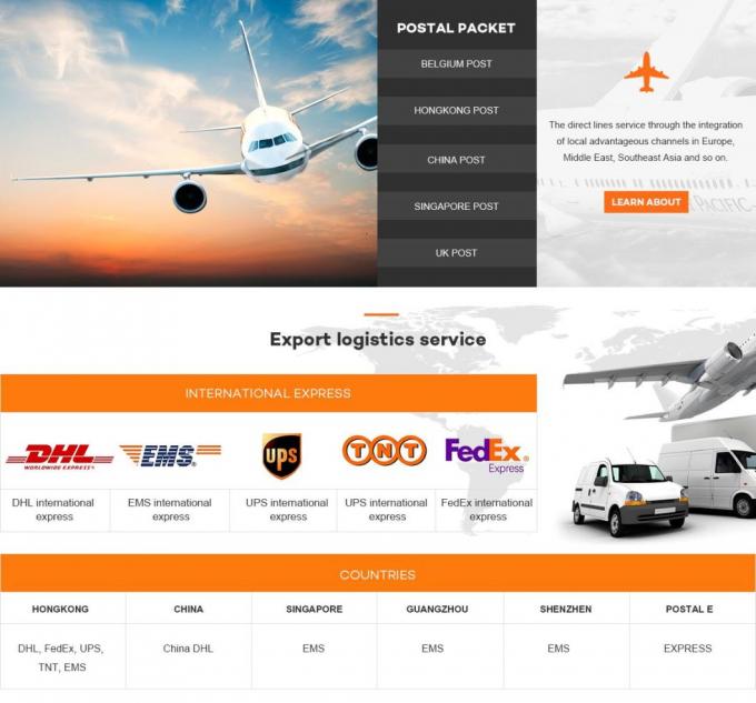 Agent maritime exprès bon marché de DHL UPS Fedex TNT Aramex vers le R-U Malaisie Inde de Chine